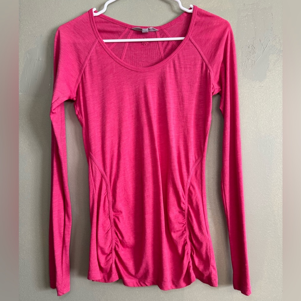 Athleta Women's Pink Long Sleeve Top XS